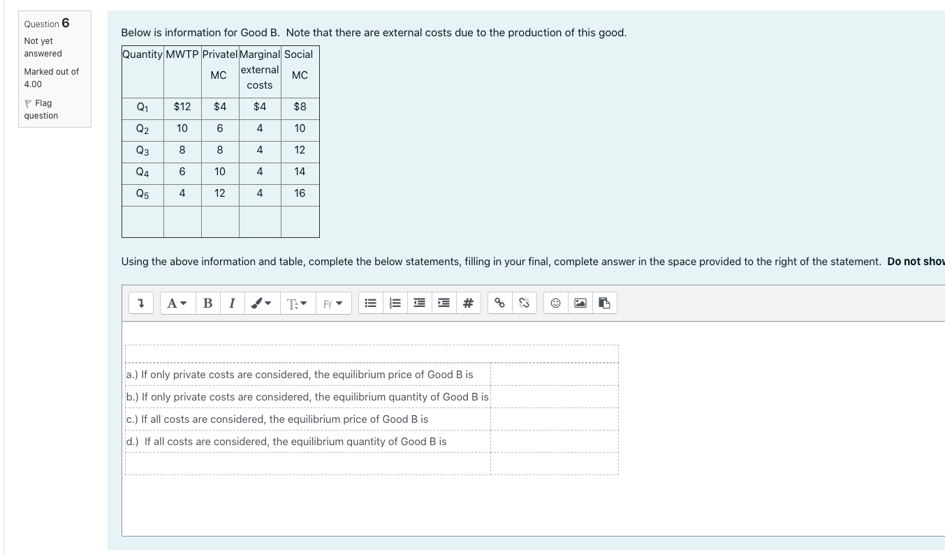 statements, filling in your final, complete answer in the space provided to