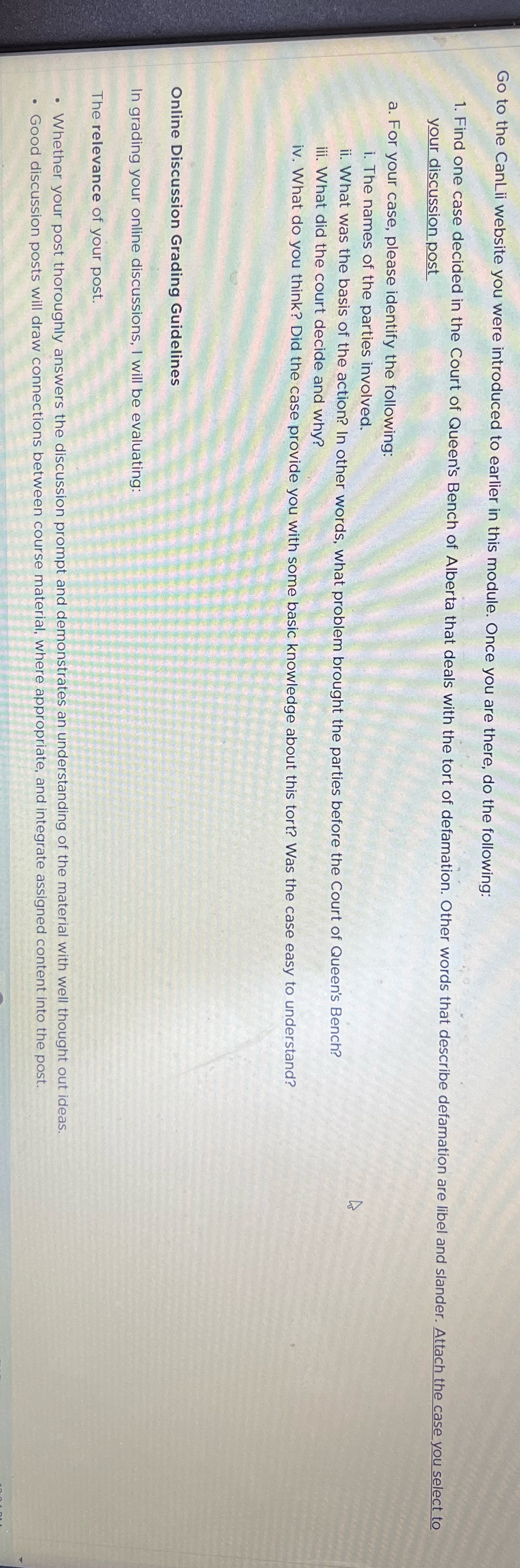  Can you please attach the case you had select to the