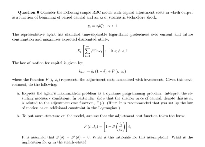 Let it denote the realized gross one-period return on a risky asset