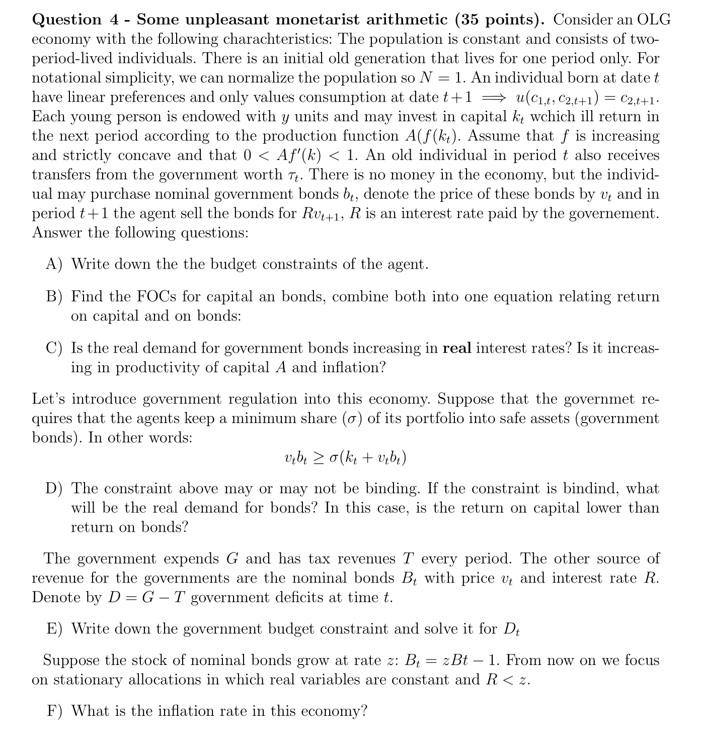 assume that the regulatory constraint is binding . This case is known