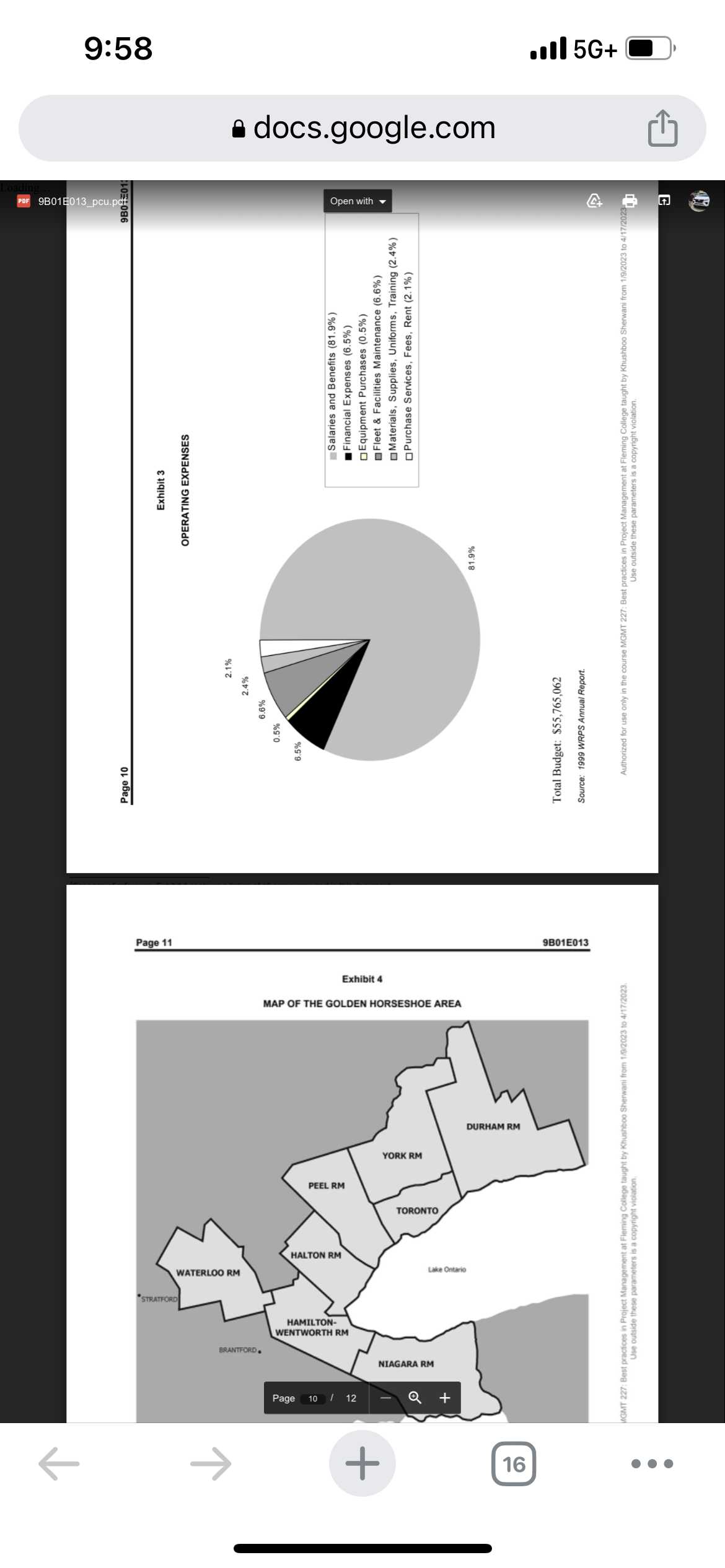 of the usual challenges Gravill faced as manager of the police force,