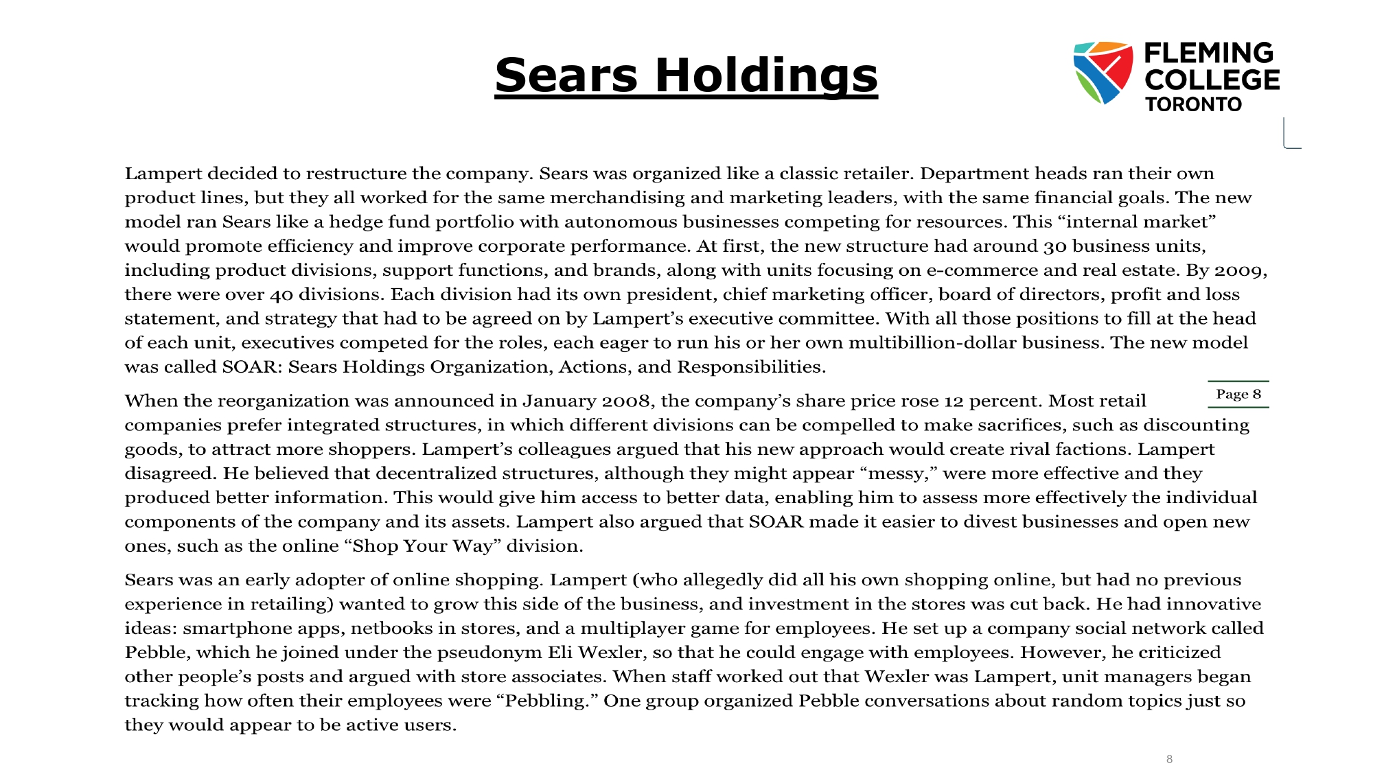 over 30,000 locations, 330,000 employees, and annual revenues of around $25 billion,
