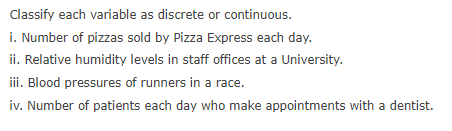 by Pizza Express each day. ii. Relative humidity levels in staff offices