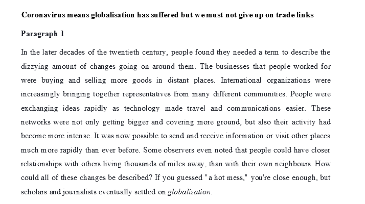 In the later decades of the twentieth century, people found they needed