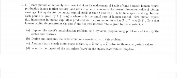 FIK (!) , N()] where F (.) has standard properties and N