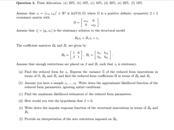 yi = exp(x 3) + ui, where 3 is a K x