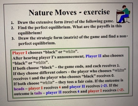 plzz solve this correctly Nature Moves - exercise 1. Draw the