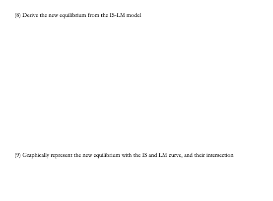 target () as 1370. Derive the LM curve (6) (step 3): Find