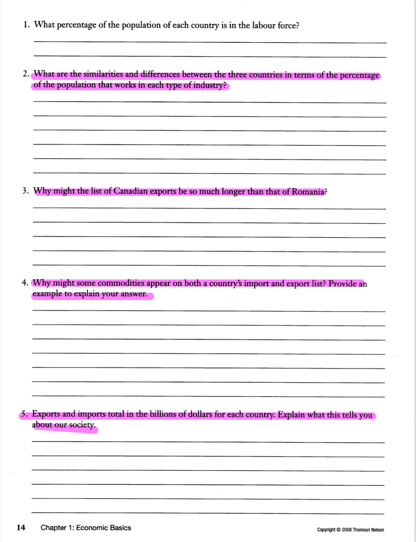 K. Activity: Comparing Economic Systems The World Factbaak. put together by the