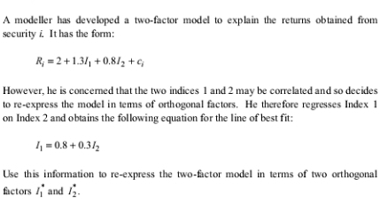 0.16 (1) Calculate the expected return, A, and the standard deviation, of,