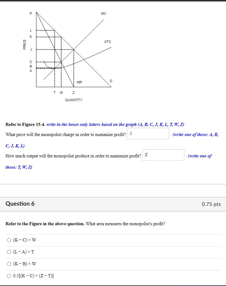 Z QUANTITY Refer to Figure 15-4. write in the boxes only letters