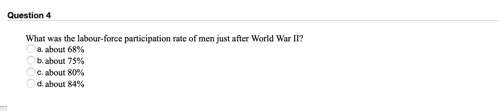 economy. If these persons were counted as employed, how would the labour