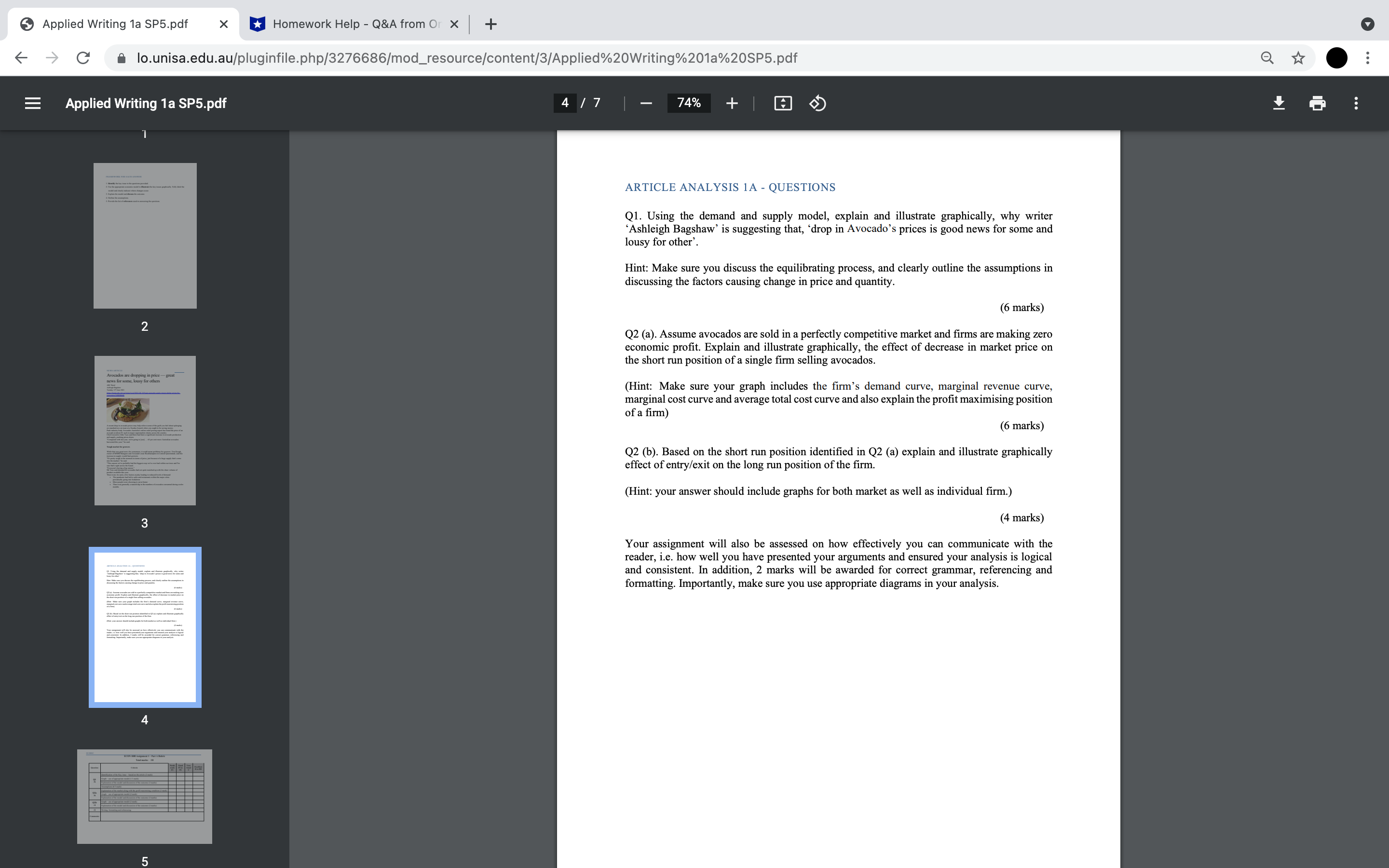 x + lo.unisa.edu.au/pluginfile.php/3276686/mod_resource/content/3/Applied%20Writing%201a%20SP5.pdf . . . Applied Writing 1a SP5.pdf 3 /7
