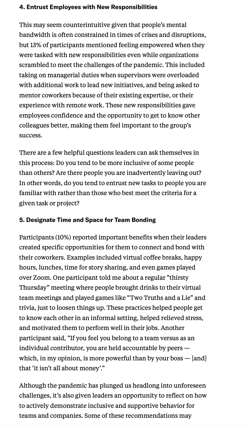 US. the author conducted a study to find out how professionals were