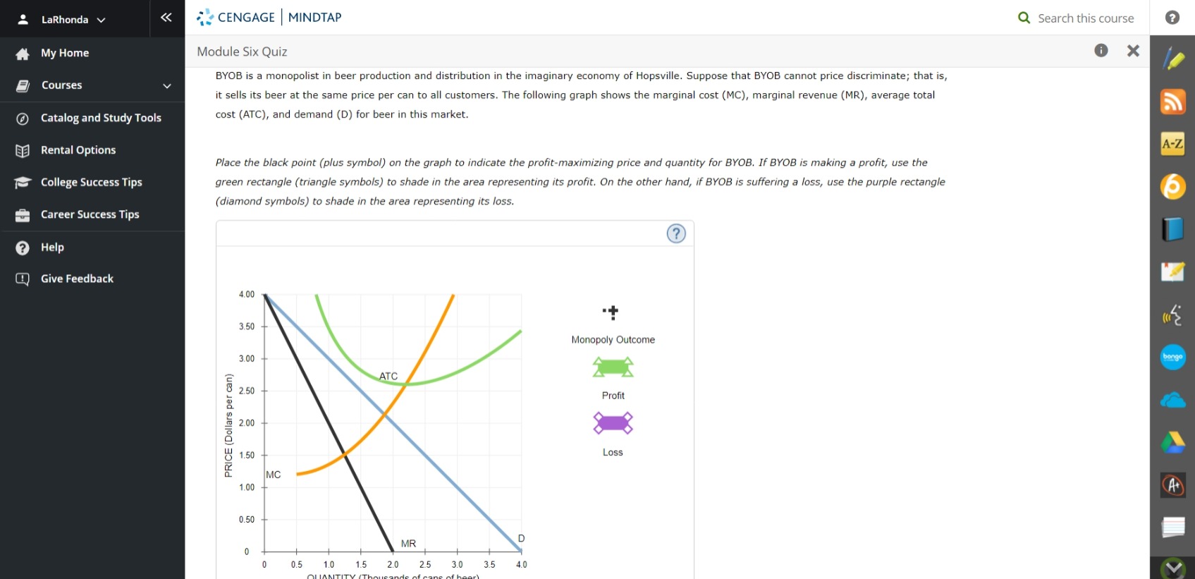 discriminate; that is, it sells its beer at the same price per