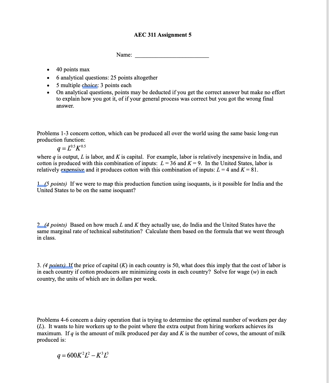 correct answer but make no effort to explain how you got it,