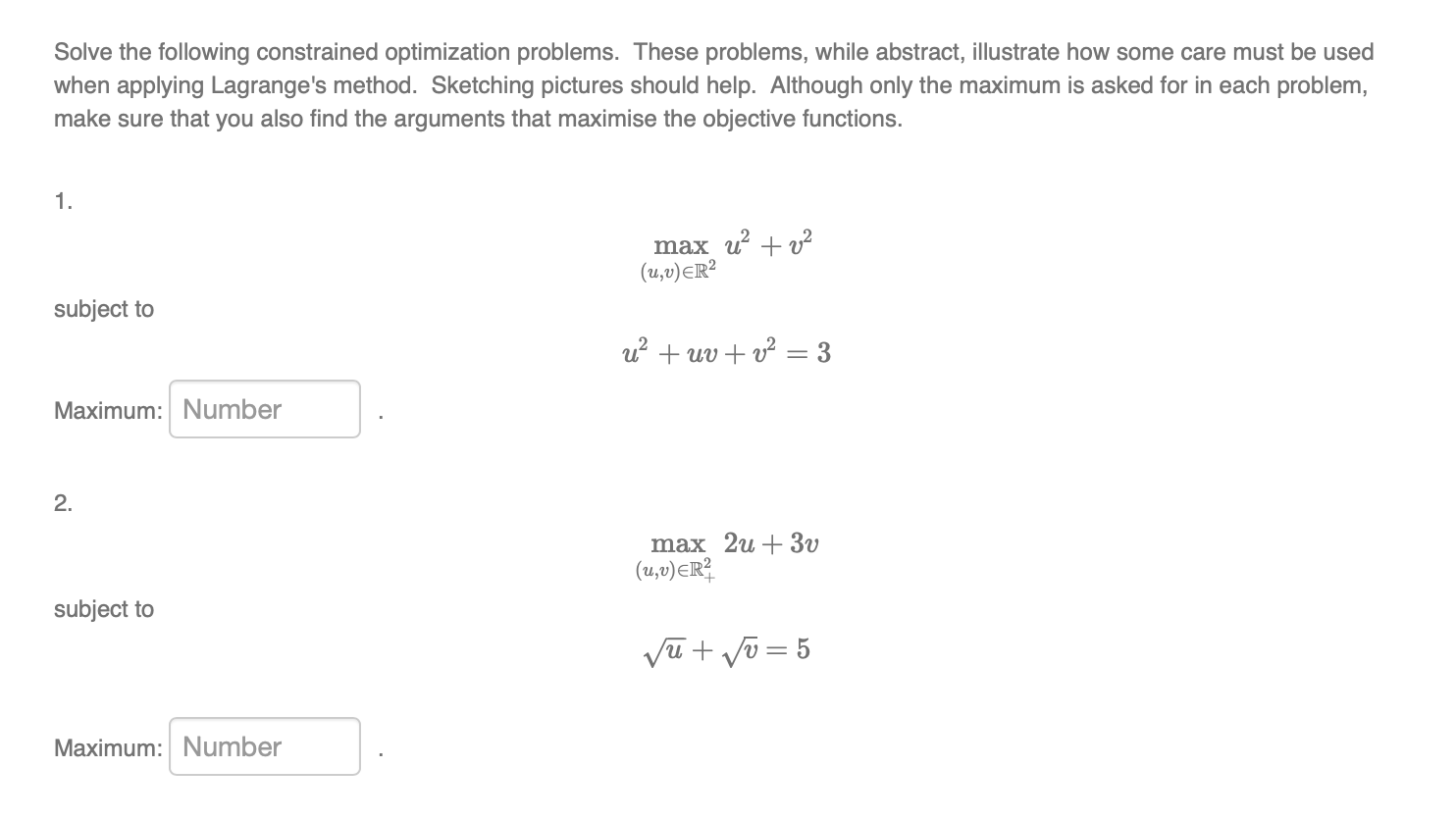 whether it corresponds to a local minimum, local maximum or saddle point.