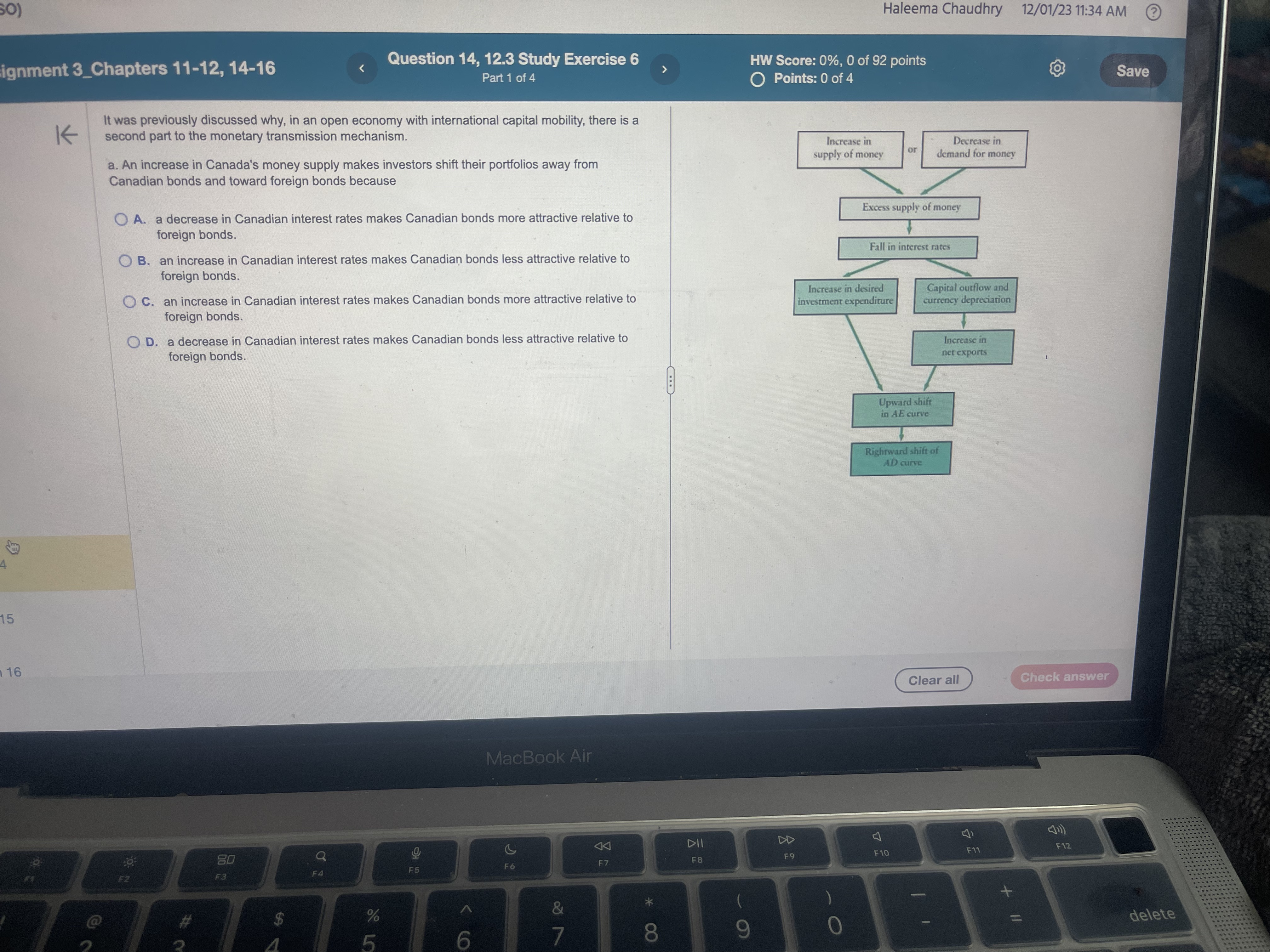 the nearest dollar.) Clear all Check answer MacBook Air DII DD A