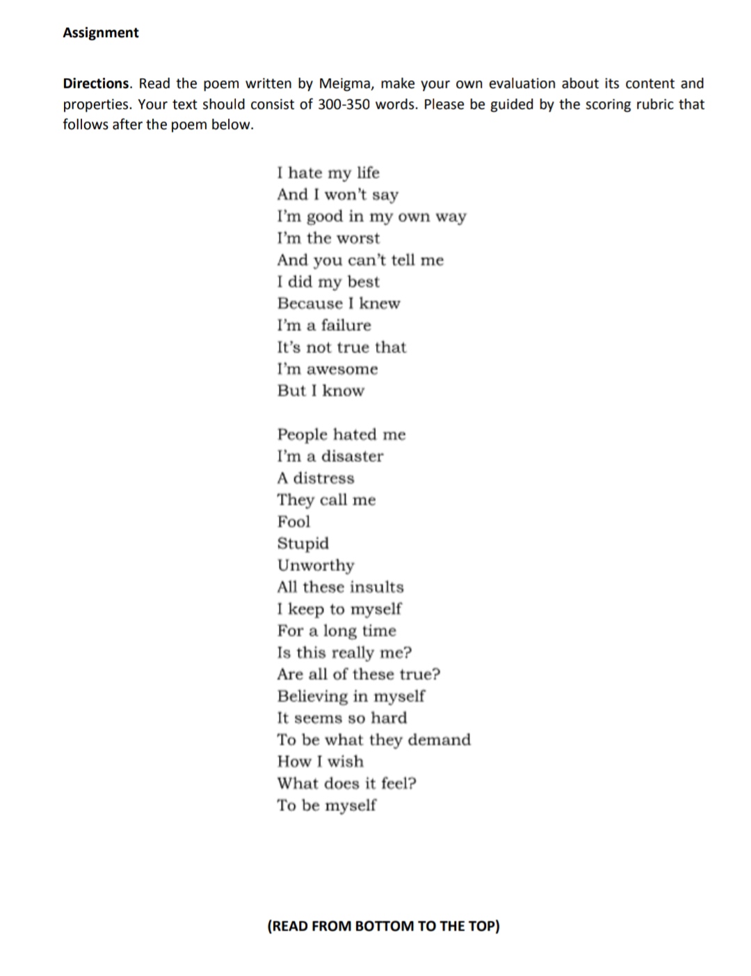 to work for after you finish college. 0 See yourself as a