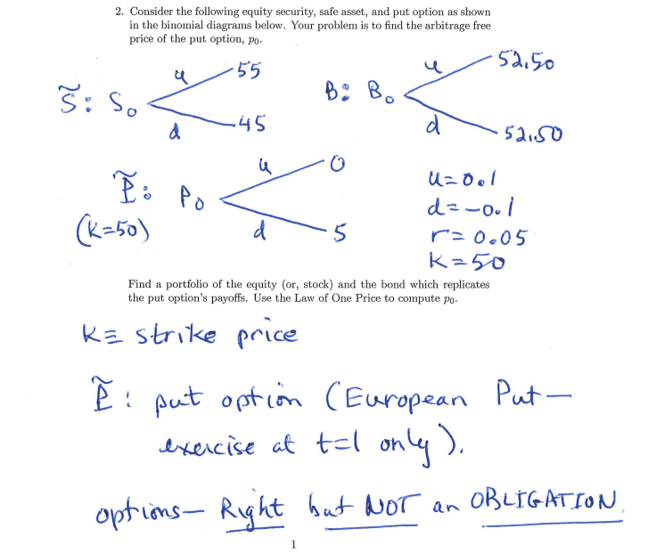 as shown in the binomial diagrams below. Your problem is to find