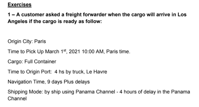 to clear custom and time to transport to the hotel. If it