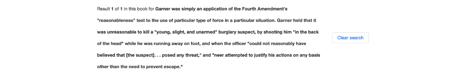 was the court addressing or resolving (one questions not a paragraph just