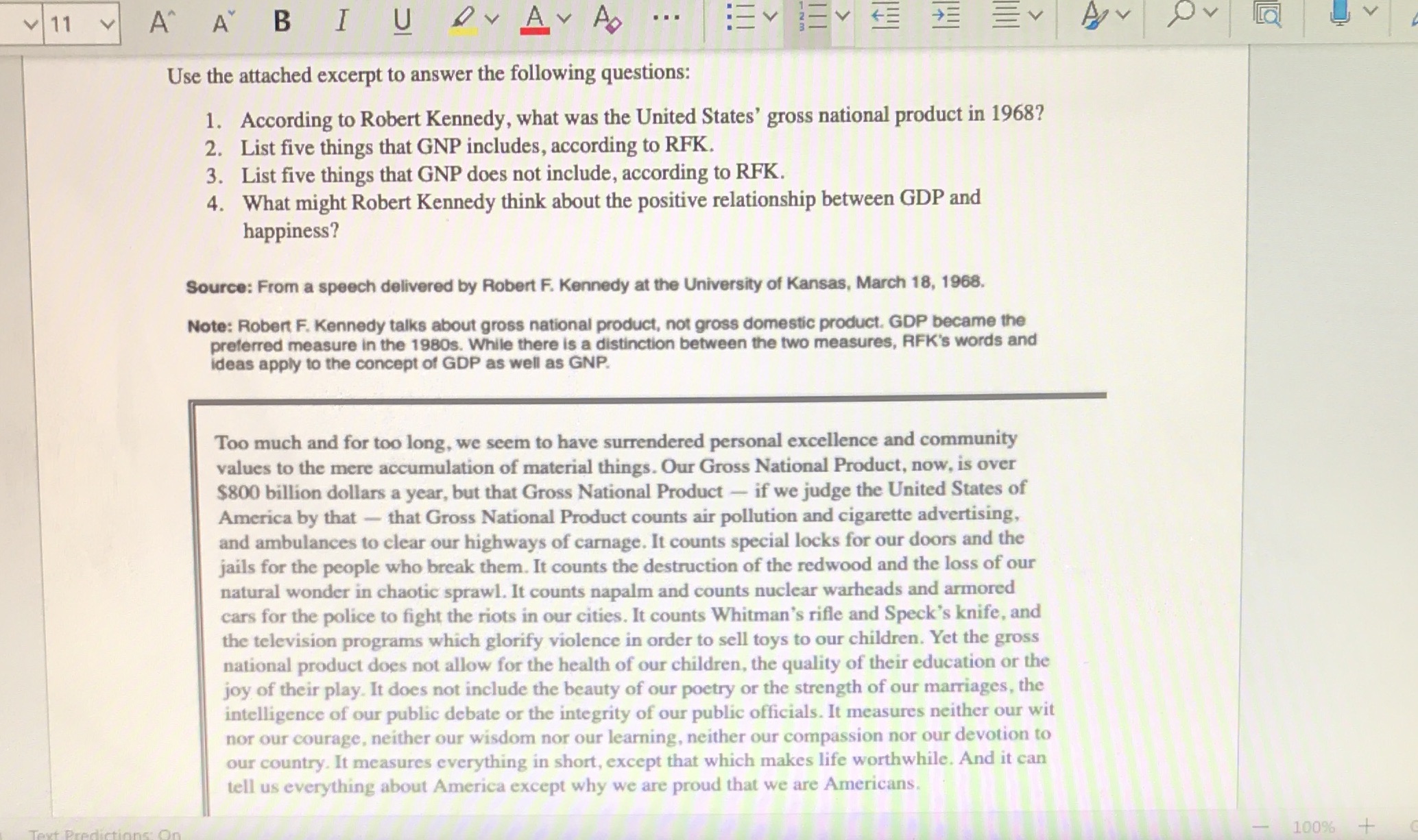 I need some help with this assignment. I'm not too sure