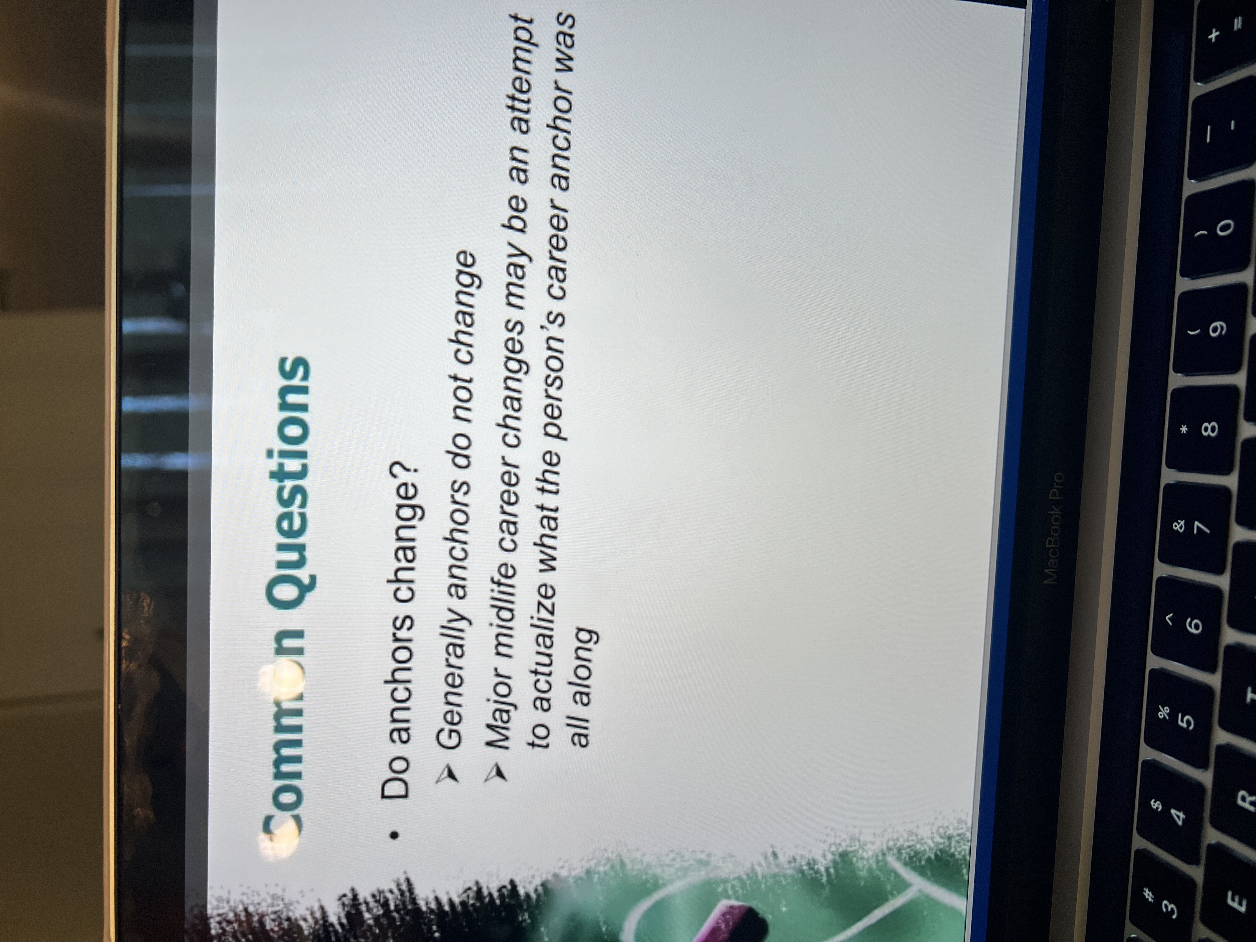 KThe 8 Career Anchors General Managerial Competence Management, per se, interests them