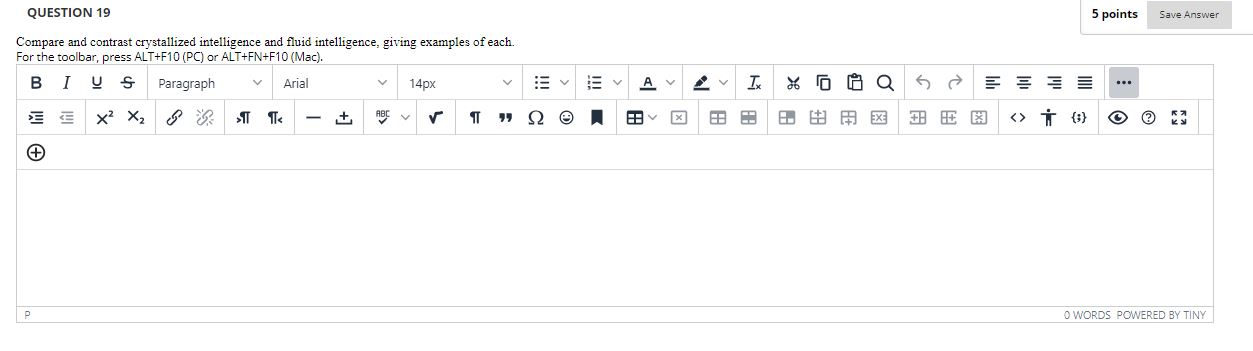 kindly send perfect answer QUESTION 19 5 points Save Answer Compare