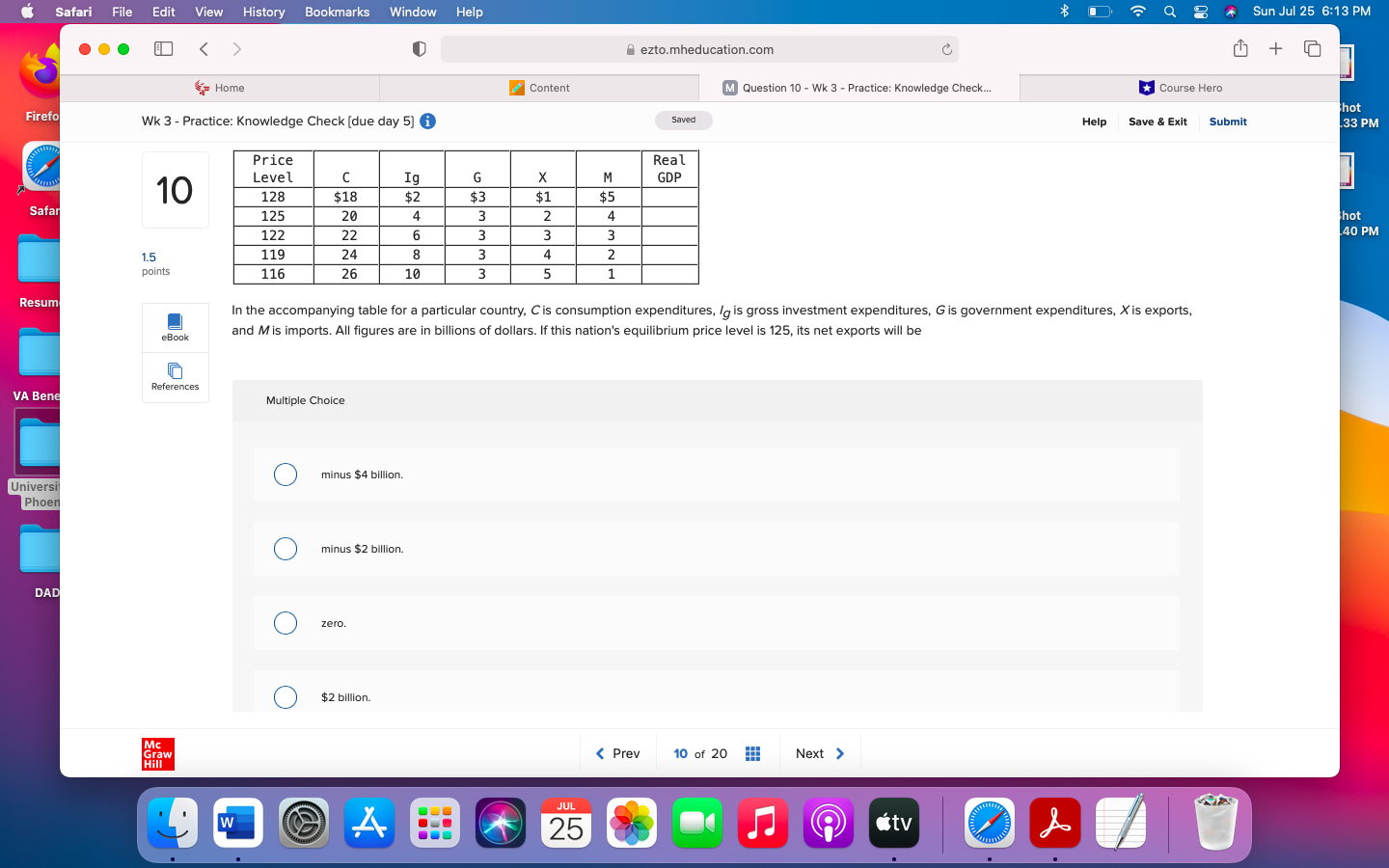 Safari File Edit View History Bookmarks Window Help . . . :