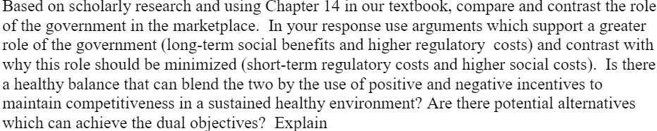 Based on scholarly research and using Chapter 14 in our textbook,