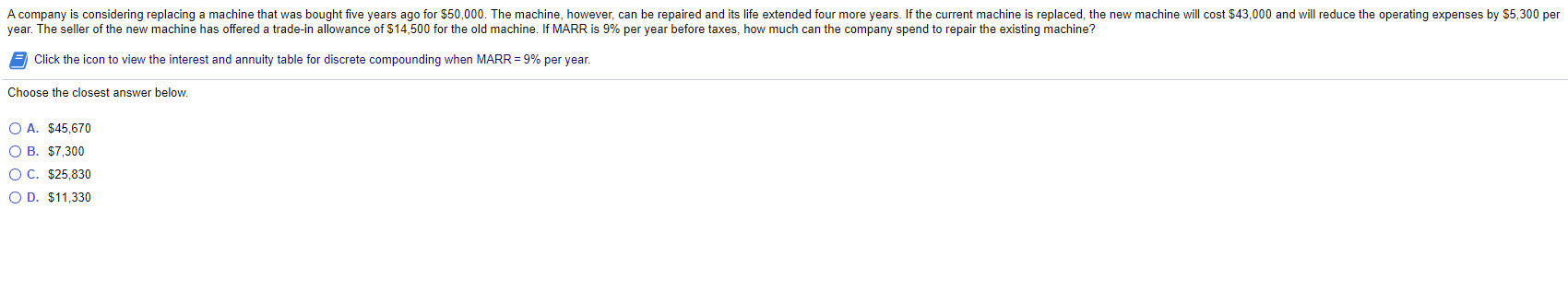 extended four more years. If the current machine is?replaced, the new machine