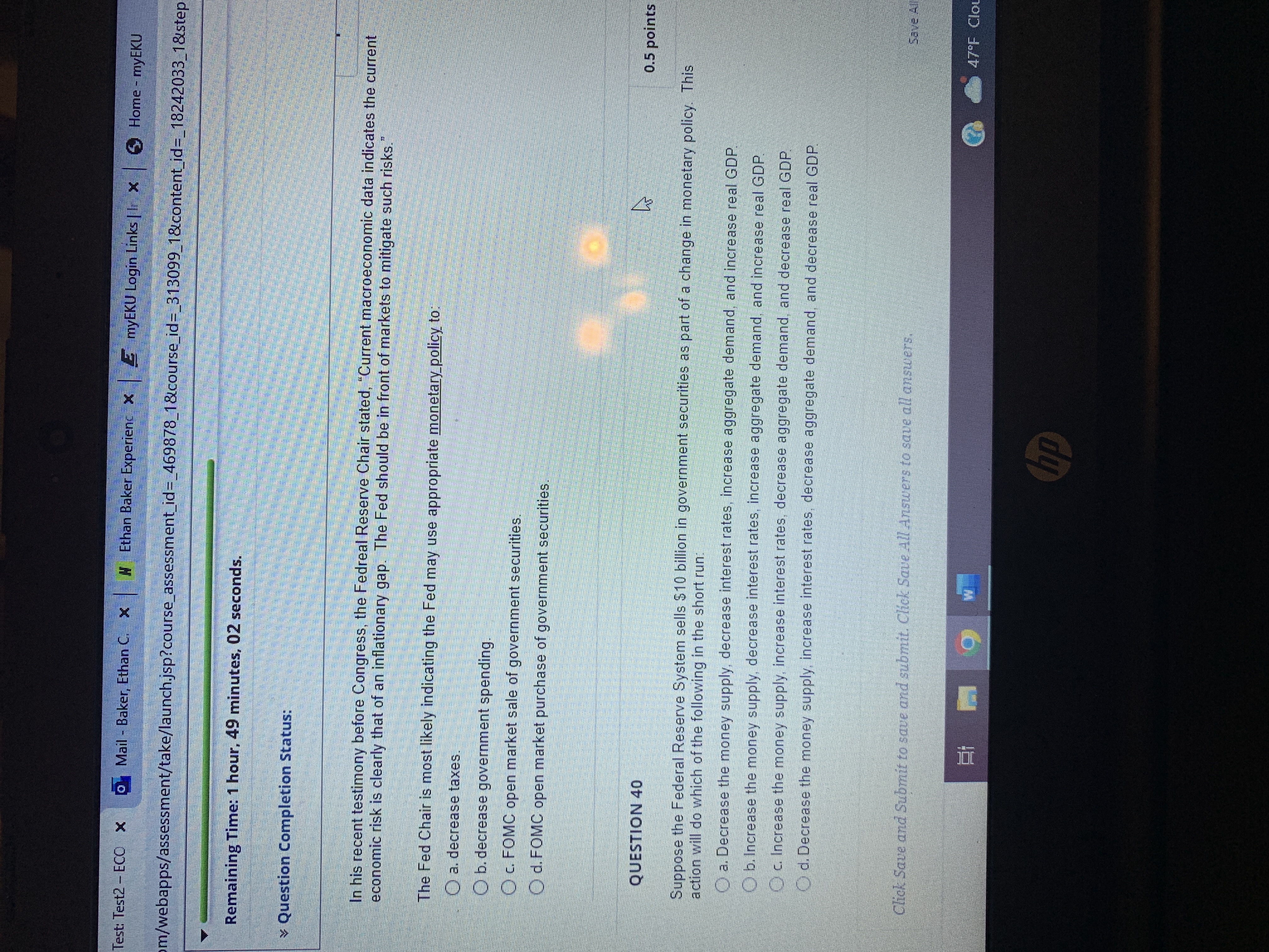  Test: Test2 - ECO x 0 Mail - Baker, Ethan C.