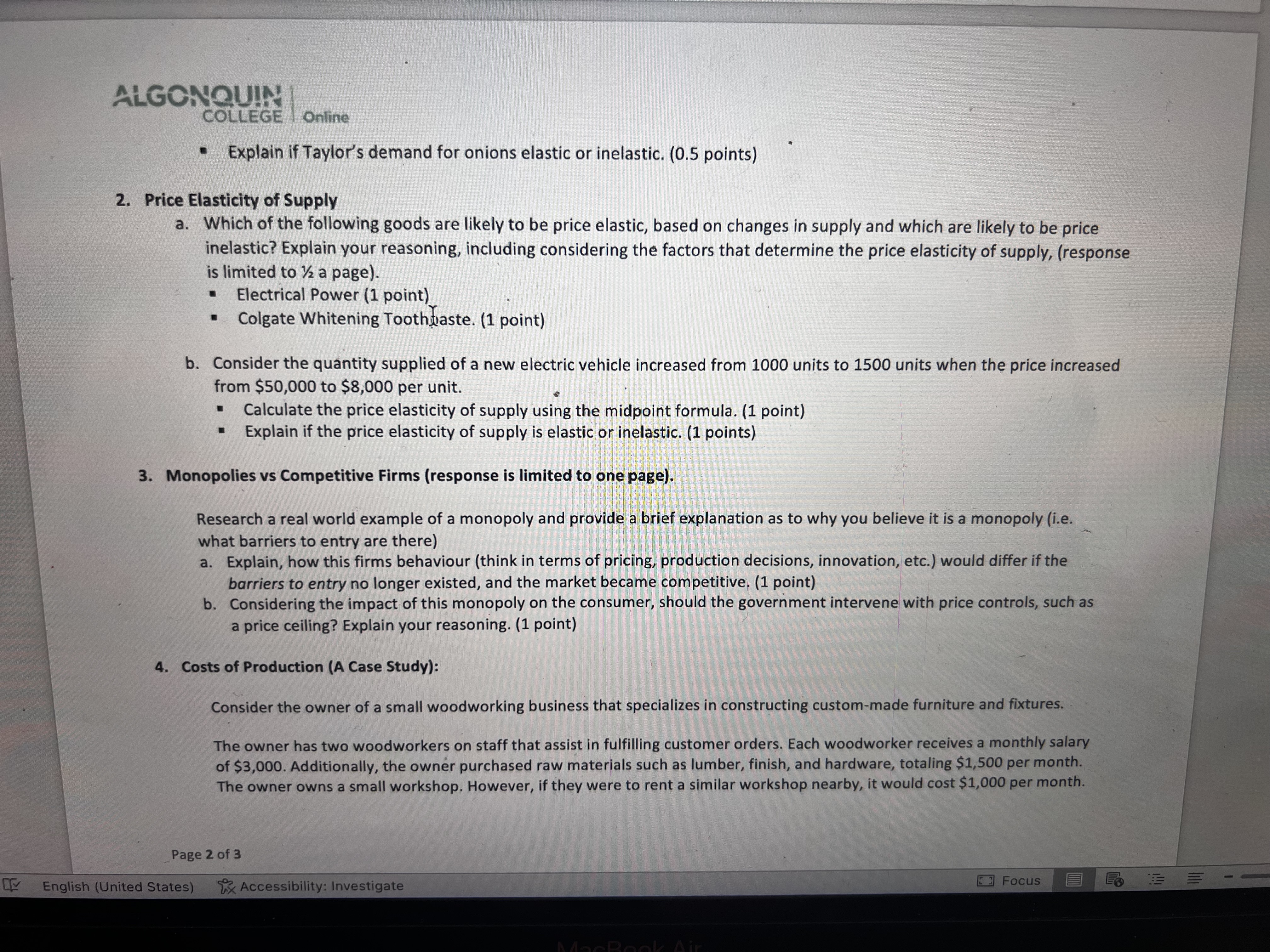 Assignment: The objective of this assignment is to assess your understanding of