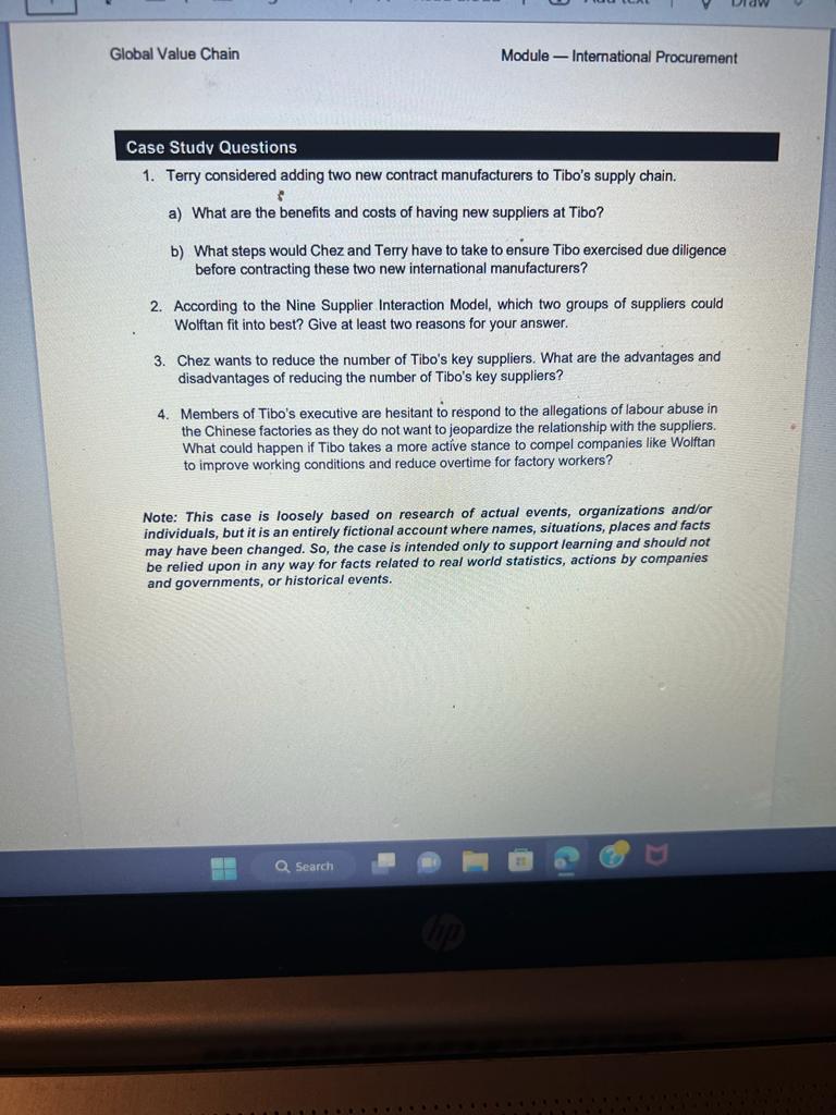 there have been several violations by Chinese suppliers like Wolftan, and Tibo