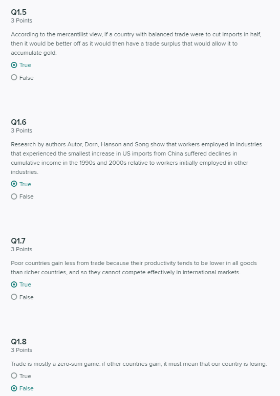 view, if a country with balanced trade were to cut imports in