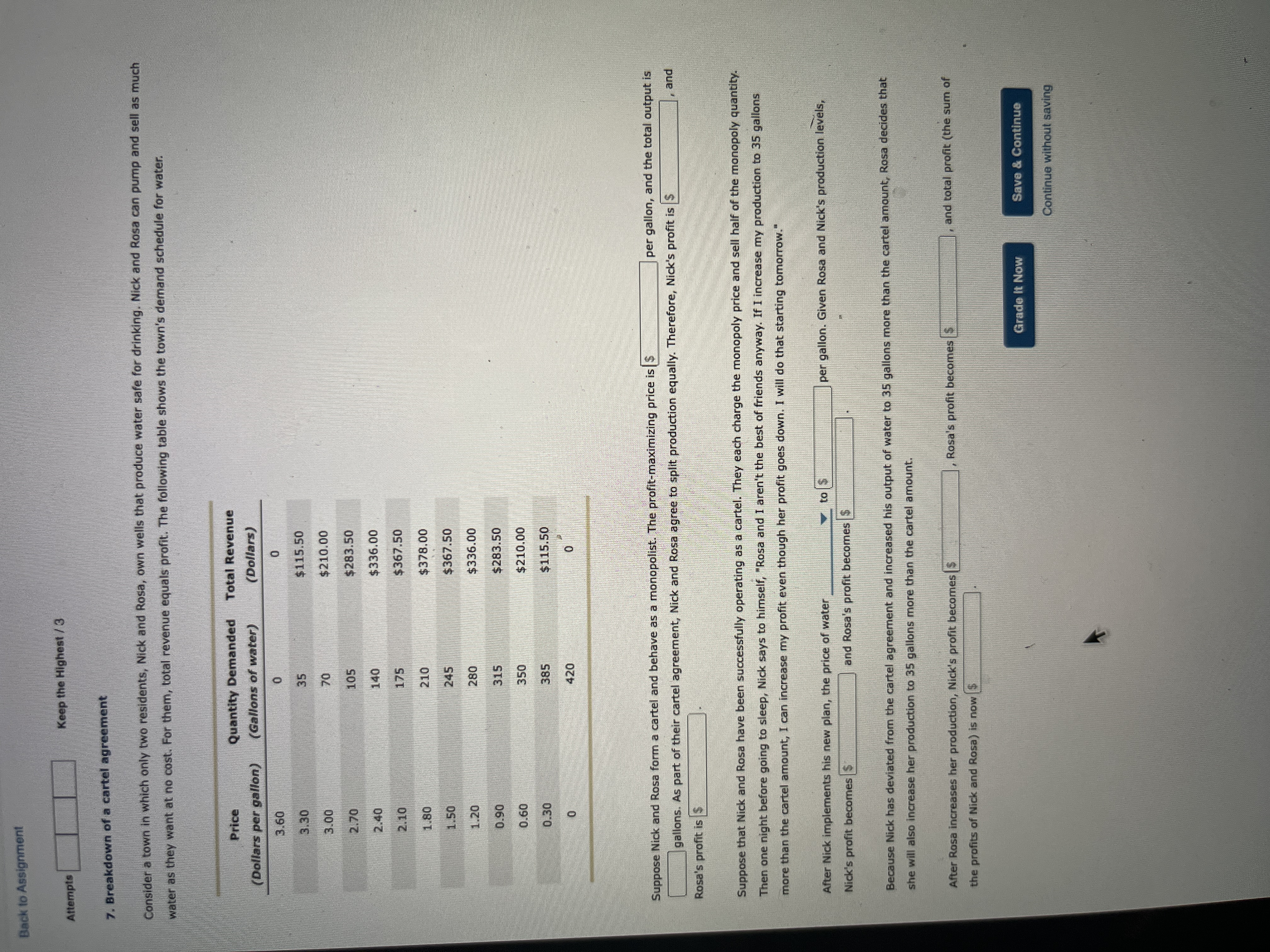 Back to Assignment Attempts Keep the Highest / 3 7. Breakdown