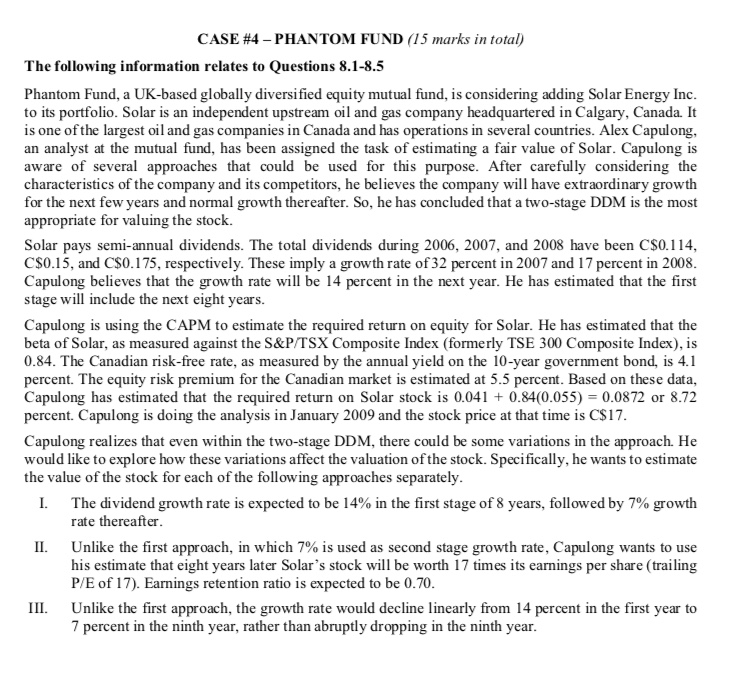 equity mutual fund, is considering adding Solar Energy Inc. to its portfolio.