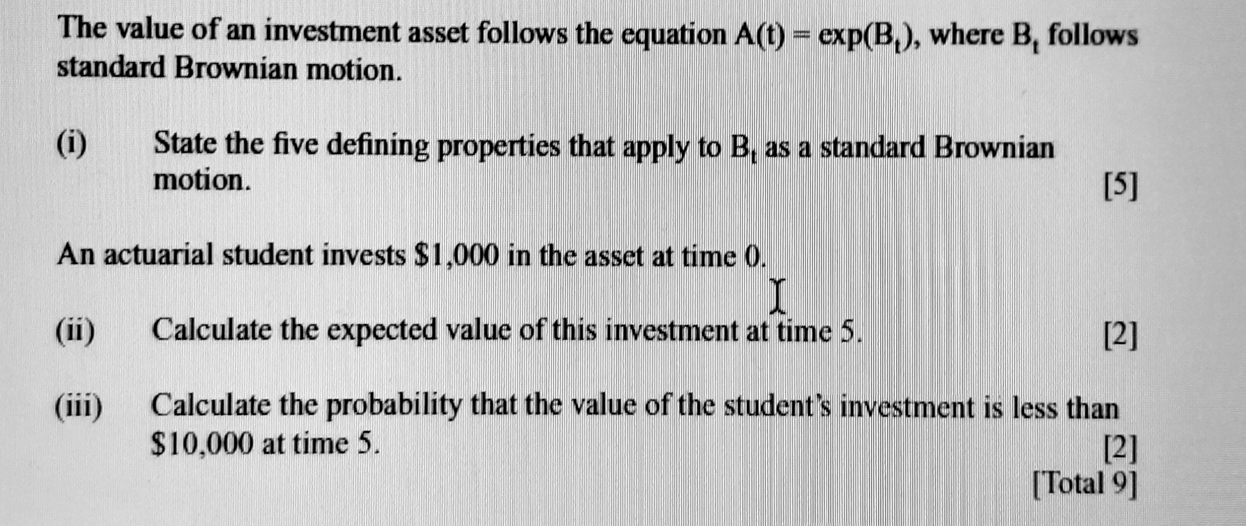 and corporate bonds, disposing of all equities, because they believe it is