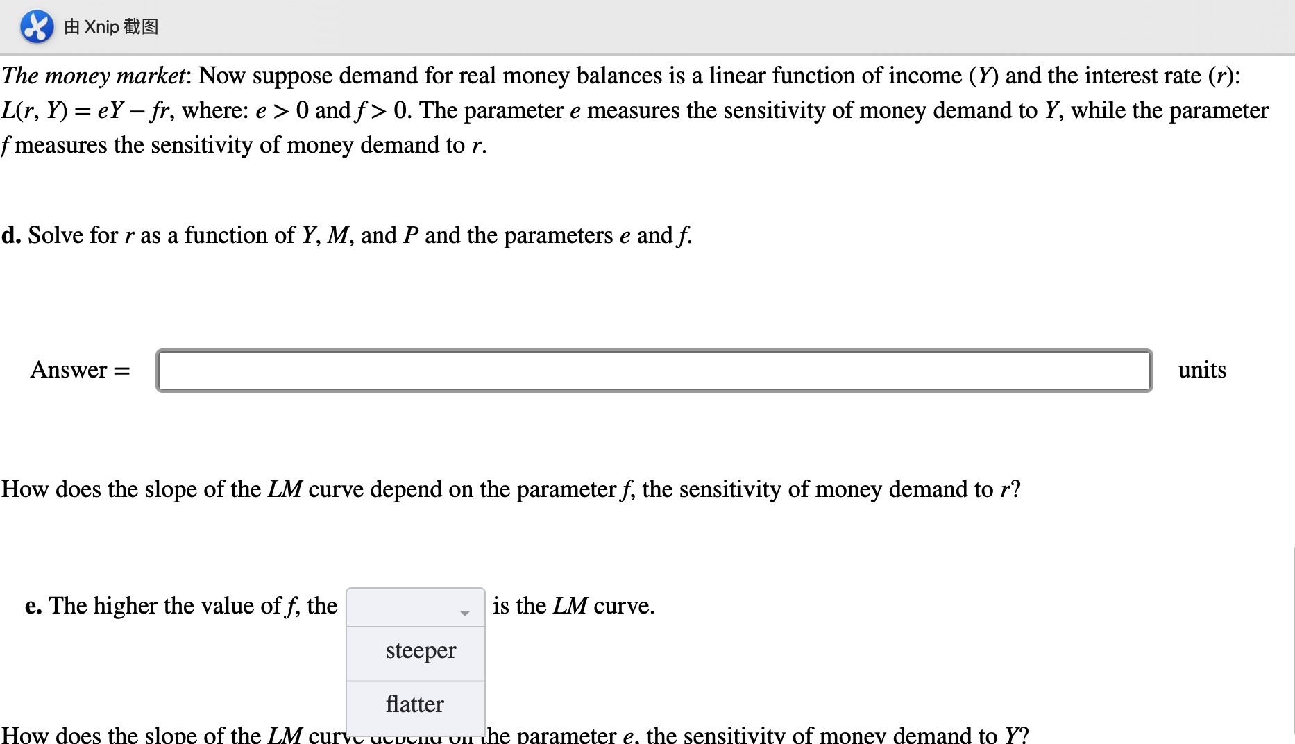 function and investment function from the goods market will be examined. Then,