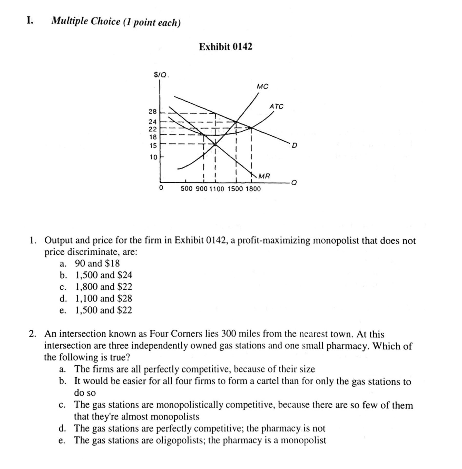 each) Exhibit 0142 5/0. 0 500 9001100 1500 1800 1. Output and