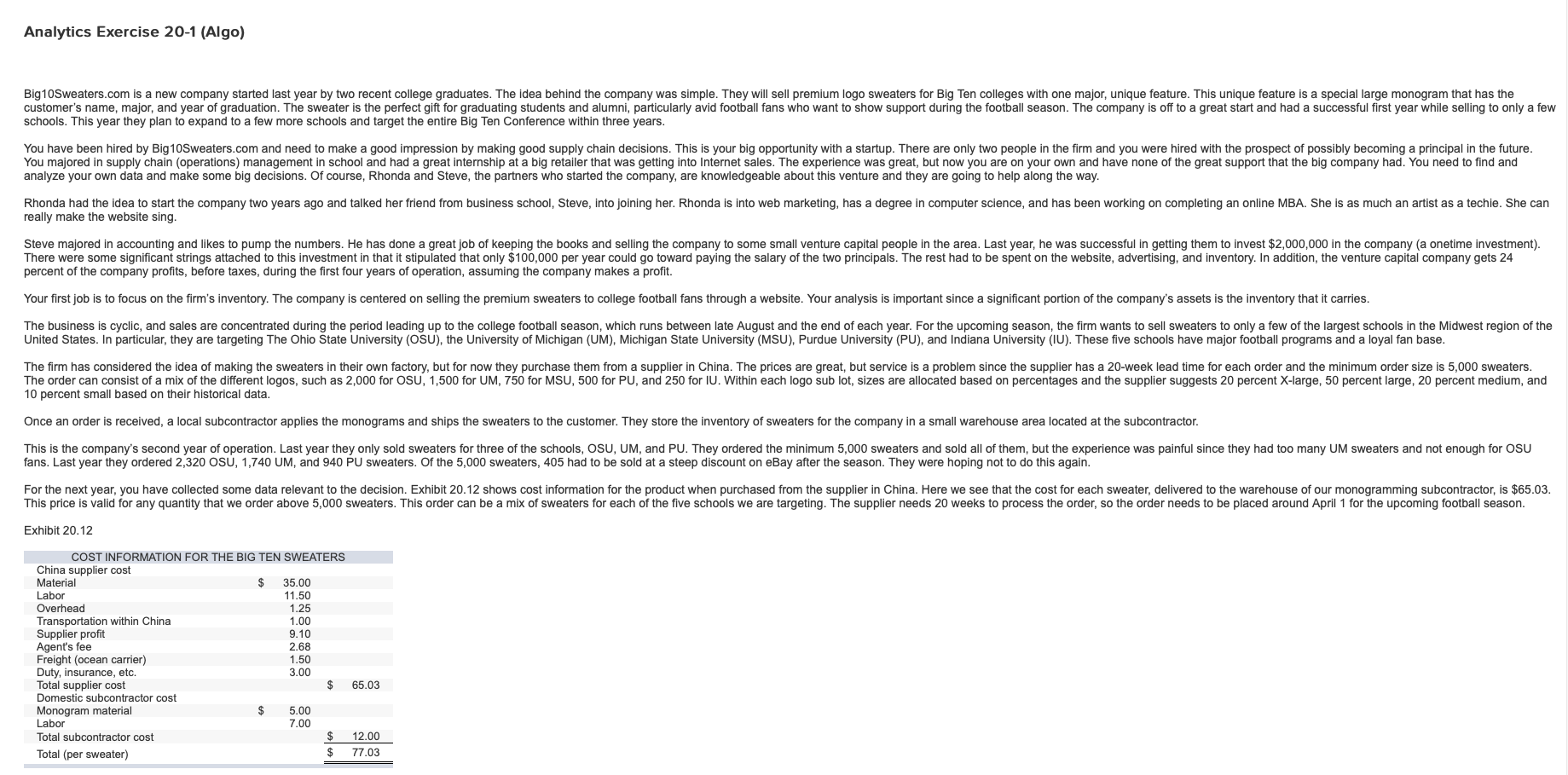 one major, unique feature. This unique feature is a special large monogram