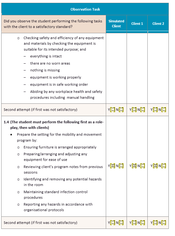 revised If the equipment is useful Client 1 Client 1 2.? [The