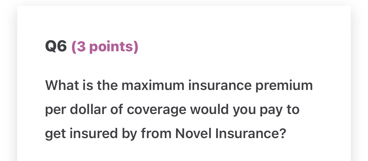 ii. the iso-expected-income you are on, and iii. the insurance line. Is