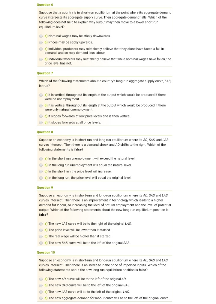 the following is a shortcoming of the simple multiplier model that the