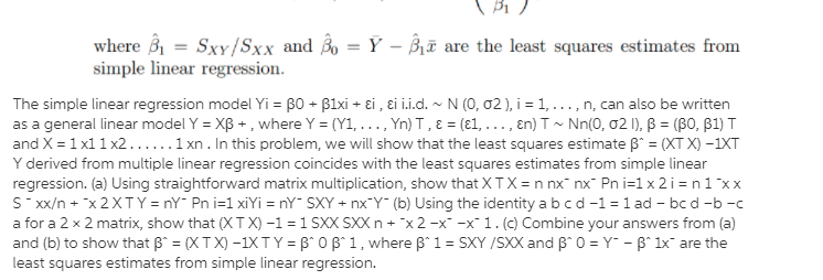 for a, such that we can write: with E(uilz;) = 0 and