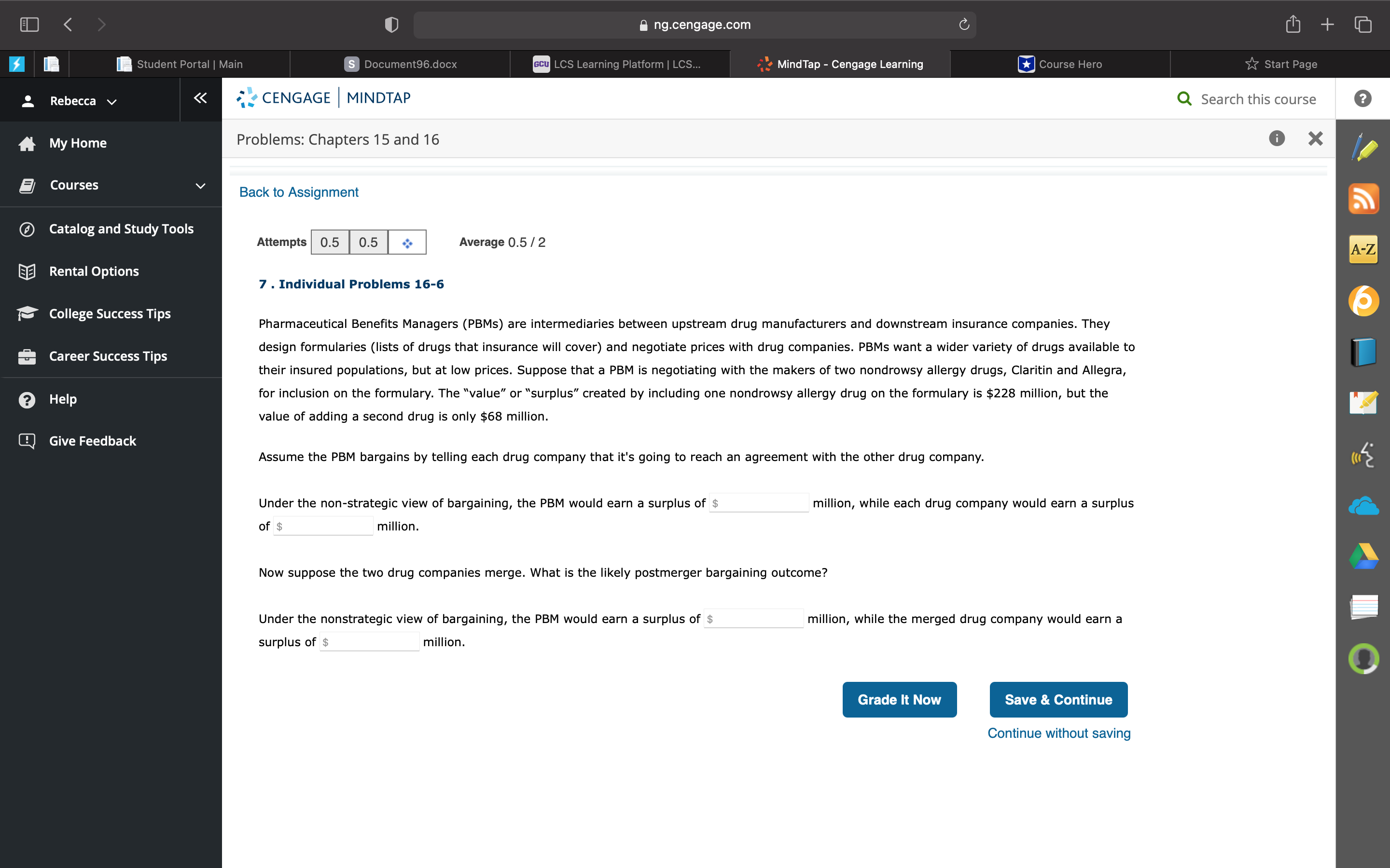 H ng.cengage.com " . s @ MindTap - Cengage Learning ;