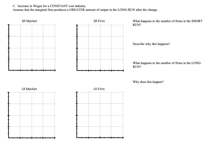 and LONG run for the MARKET and a single PRODUCER. . If