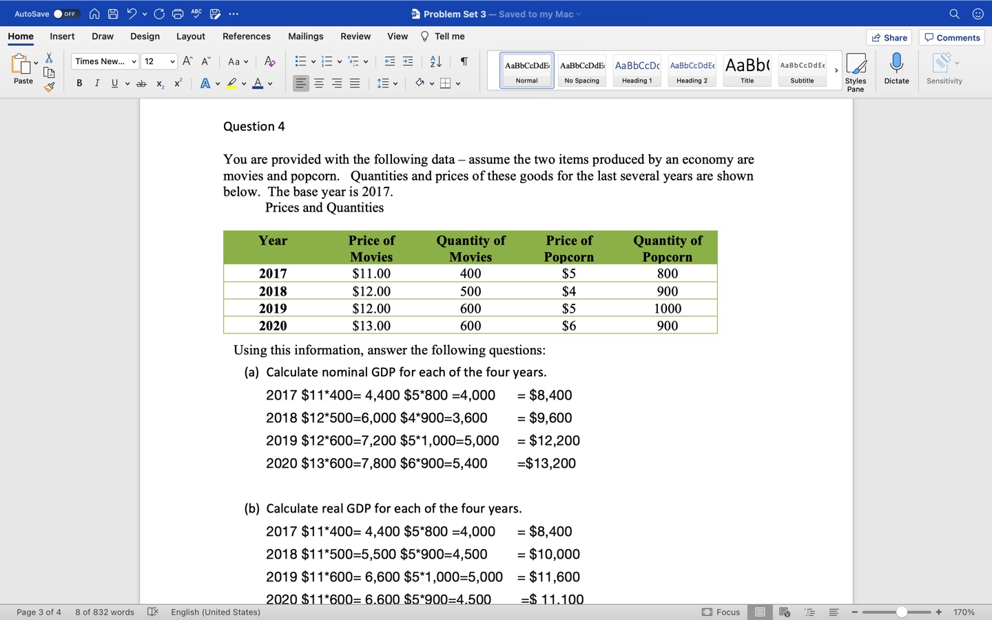 You are provided with the attached data - assume the two