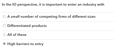 A acquired Firm B, it lowered the prices for the goods produced